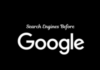 search engine before google